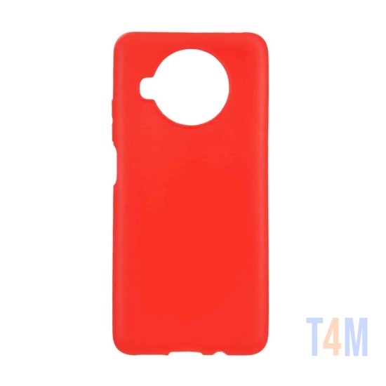 Silicone Case for Xiaomi Mi 10t Lite/Redmi Note 9 Pro 5g Red